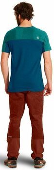 Outdoorové tričko Ortovox 170 Cool Horizontal T-Shirt M Winetasting Blend XL Tričko - 4