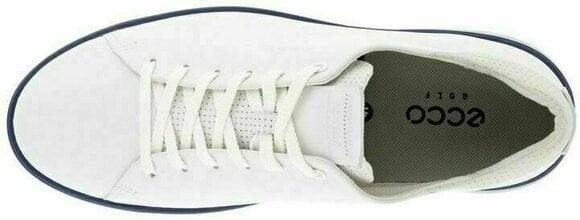 Men's golf shoes Ecco Tray White/Blue Depth 41 - 5