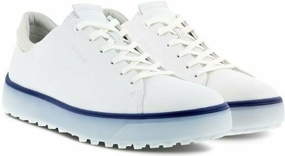 Men's golf shoes Ecco Tray White/Blue Depth 41 - 6