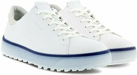 Pantofi de golf pentru bărbați Ecco Tray White/Blue Depth 42 - 6