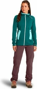 Bluza outdoorowa Ortovox Fleece Light Hoody W Pacific Green L Bluza outdoorowa - 4