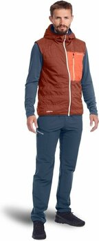 Outdoor Vest Ortovox Swisswool Piz Duan Vest M Clay Orange XL Outdoor Vest - 4