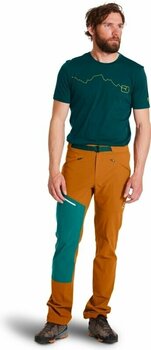Outdoorové kalhoty Ortovox Brenta Pants M Petrol Blue M Outdoorové kalhoty - 5