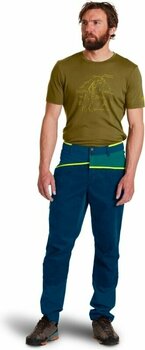 Spodnie outdoorowe Ortovox Casale Pants M Petrol Blue M Spodnie outdoorowe - 3
