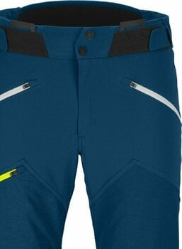 Outdoorové nohavice Ortovox Westalpen Softshell Pants M Petrol Blue L Outdoorové nohavice - 2