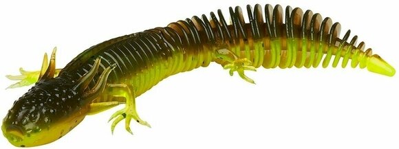 Imitáció állatok Savage Gear Ned Salamander Green Pumpkin 7,5 cm 3 g - 3