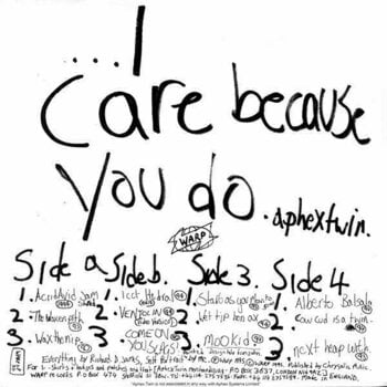 Hanglemez Aphex Twin - I Care Because You Do (2 LP) - 6