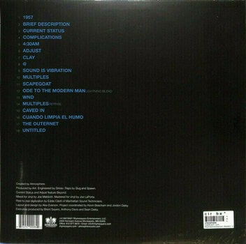 Hanglemez Atmosphere - Overcast (2 LP) - 2