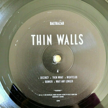 LP deska Balthazar - Thin Walls (LP) - 2