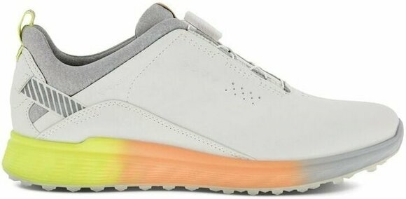 Chaussures de golf pour femmes Ecco S-Three BOA White/Sunny Lime 40 - 2