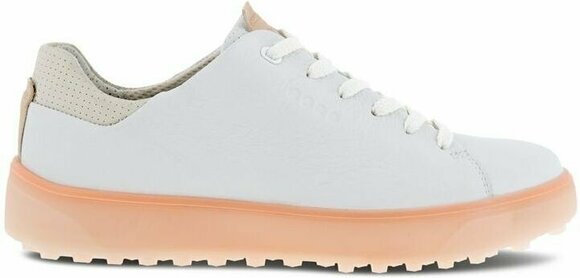 Golfsko til kvinder Ecco Tray Bright White/Peach Nectar 38 Golfsko til kvinder - 2