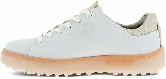 Calzado de golf de mujer Ecco Tray Bright White/Peach Nectar 39 - 4