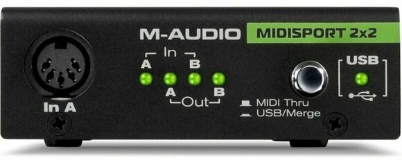 Interfejs MIDI M-Audio Midisport 2 x 2 Anniversary Edition - 2