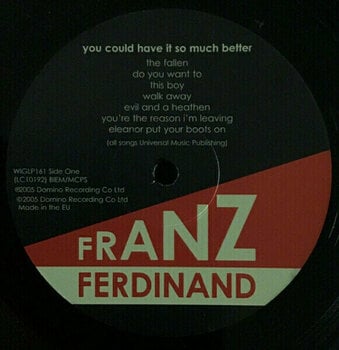 Hanglemez Franz Ferdinand - You Could Have It So Much Better (LP) - 2