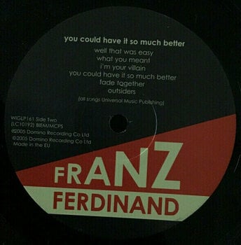 Hanglemez Franz Ferdinand - You Could Have It So Much Better (LP) - 3