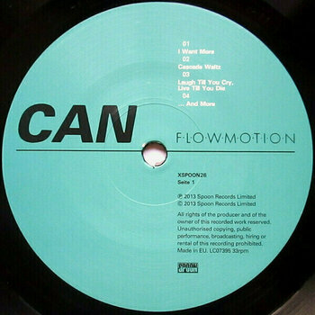 Hanglemez Can - Flow Motion (LP) - 2