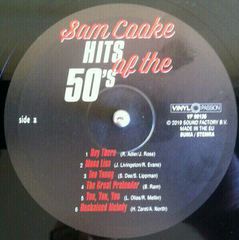 LP deska Sam Cooke - Hits Of The 50s (LP) - 2