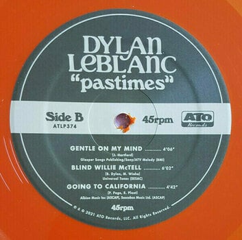 Vinyl Record Dylan LeBlanc - Pastimes (12" Vinyl) - 3