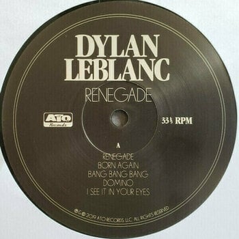 Vinyl Record Dylan LeBlanc - Renegade (LP) - 2