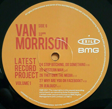 Disque vinyle Van Morrison - Latest Record Project Volume I (3 LP) - 10