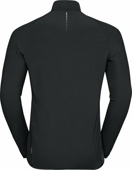 Running jacket Odlo Men's Zeroweight Warm Hybrid Running Jacket Black XL Running jacket - 2