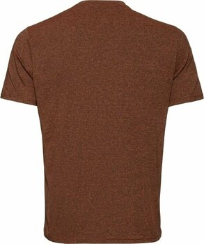 Hardloopshirt met korte mouwen Odlo Men's Run Easy T-Shirt Exuberant Orange Melange L Hardloopshirt met korte mouwen - 2