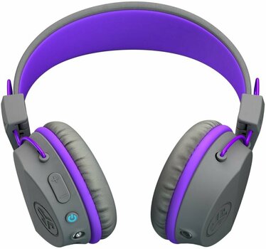 Langattomat On-ear-kuulokkeet Jlab JBuddies Studio Kids Wireless Grey/Purple - 2