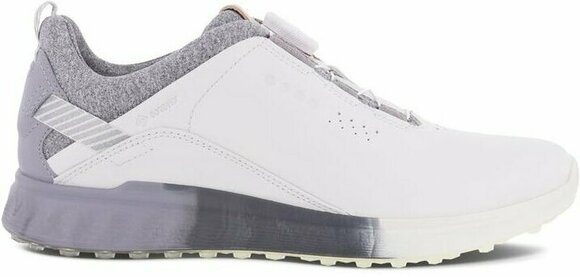 Women's golf shoes Ecco S-Three BOA White/Silver Grey 39 - 2