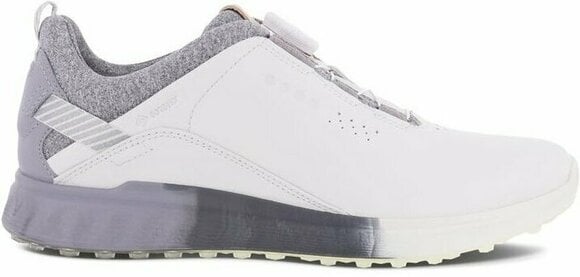 Pantofi de golf pentru femei Ecco S-Three BOA White/Silver Grey 41 - 2