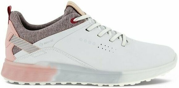 Golfsko til kvinder Ecco S-Three White/Silver Pink 37 Golfsko til kvinder - 8