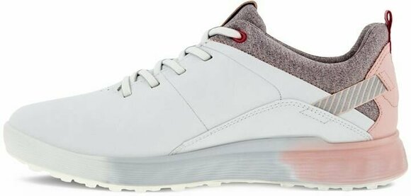 Golfschoenen voor dames Ecco S-Three White/Silver Pink 39 - 3