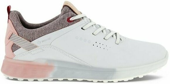 Damskie buty golfowe Ecco S-Three White/Silver Pink 40 - 8