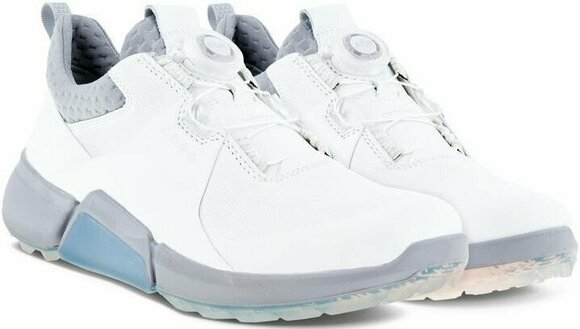 Pantofi de golf pentru femei Ecco Biom H4 BOA White/Silver Grey 40 - 6
