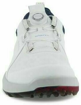 Chaussures de golf pour hommes Ecco Biom H4 BOA White/Dark Blue 41 - 3