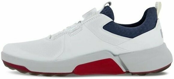 Pantofi de golf pentru bărbați Ecco Biom H4 BOA White/Dark Blue 41 - 4
