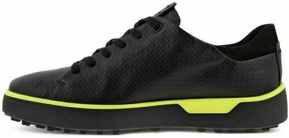 Golfsko til mænd Ecco Tray Black/Sunny Lime 42 Golfsko til mænd - 4