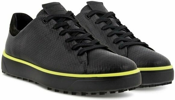 Golfsko til mænd Ecco Tray Black/Sunny Lime 42 Golfsko til mænd - 6