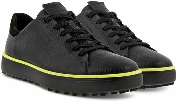 Golfsko til mænd Ecco Tray Black/Sunny Lime 46 Golfsko til mænd - 6