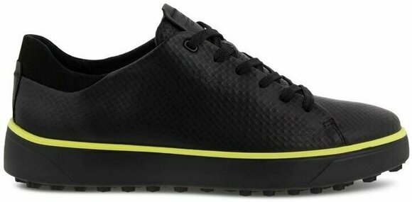 Golfsko til mænd Ecco Tray Black/Sunny Lime 47 Golfsko til mænd - 2