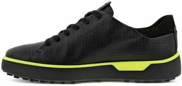 Golfsko til mænd Ecco Tray Black/Sunny Lime 47 Golfsko til mænd - 4