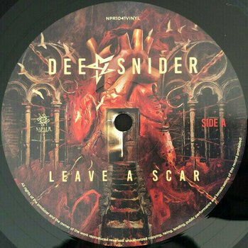 Vinyl Record Dee Snider - Leave A Scar (Limited Edition) (LP) - 2