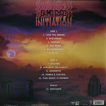 Vinyl Record Sumo Cyco - Initiation (Orange Vinyl) (Limited Edition) (LP) - 3