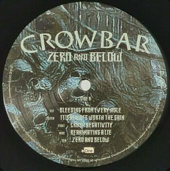 Vinyl Record Crowbar - Zero And Below (Black Vinyl) (Limited Edition) (LP) - 3