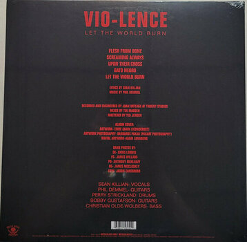 Disque vinyle Vio-Lence - Let The World Burn (Limited Edition) (LP) - 2