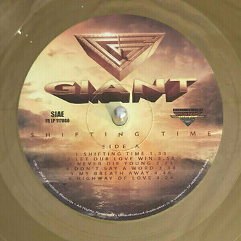 Schallplatte Giant - Shifting Time (Gold Vinyl) (LP) - 2