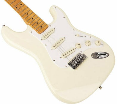 Elektrická kytara SX Vintage ST 57 Vintage White - 4