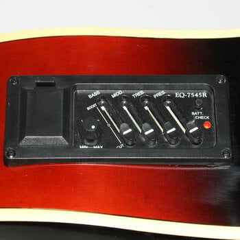 Elektroakustická gitara Dreadnought SX DG 28 CE VS - 4