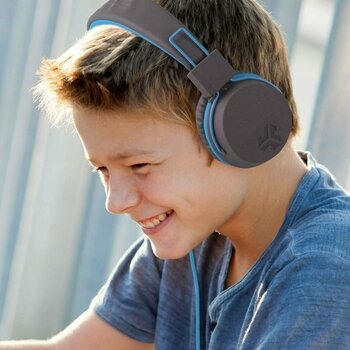 Headphones for children Jlab JBuddies Studio Kids Grey/Blue - 5