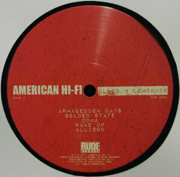 Hanglemez American Hi-Fi - Blood & Lemonade (LP) - 2