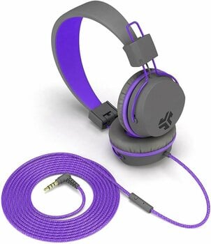 Headphones for children Jlab JBuddies Studio Kids Grey/Purple - 2